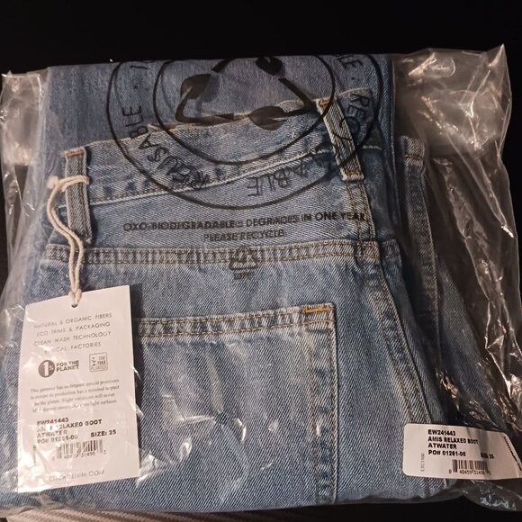 NEW Etica Denim Amis Relaxed Fit Boot Cut Jeans‎ in Atwater Size 25 Button-fly - Picture 15 of 15